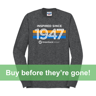 1947 Long Sleeve Tee - Black Heather