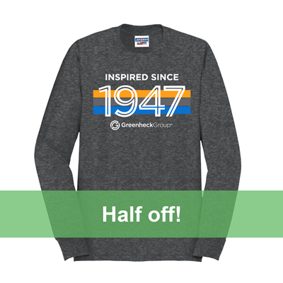 1947 Long Sleeve Tee - Black Heather