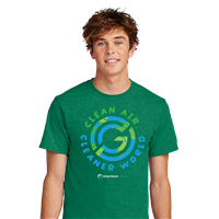 Clean World Tee - Vintage Kelly