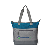 Metro Tote Bag - Grey/Blue