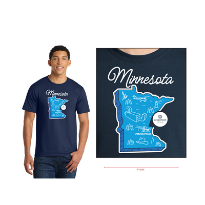 Minnesota Location Tee