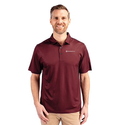 Cutter & Buck Pike Eco Tonal Stretch Mens Polo