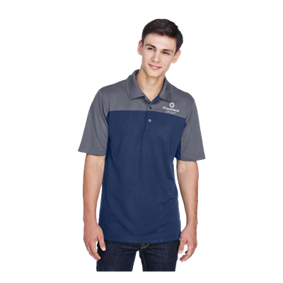 Men's Balance Colorblock Performance Piqué Polo