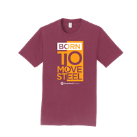 Born To Move Steel Tee