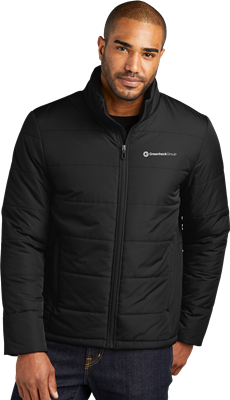 Men's Puffer Jacket - Black