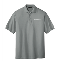 Men's Silk Touch Polo - Heather Grey