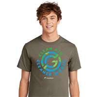 Clean World Tee - Dusty Brown
