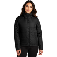 Women's Puffer Jacket - Black