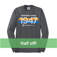 1947 Long Sleeve Tee - Charcoal Grey