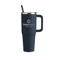 Harriton 40 oz. Vacuum Insulated Stainless Steel Travel Tumbler