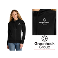 District® Women’s Perfect Weight® Fleece Drop Shoulder Full-Zip Hoodie